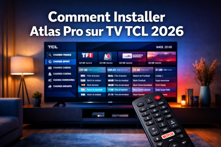 Installer Atlas Pro sur TV TCL 2026 – Guide Complet