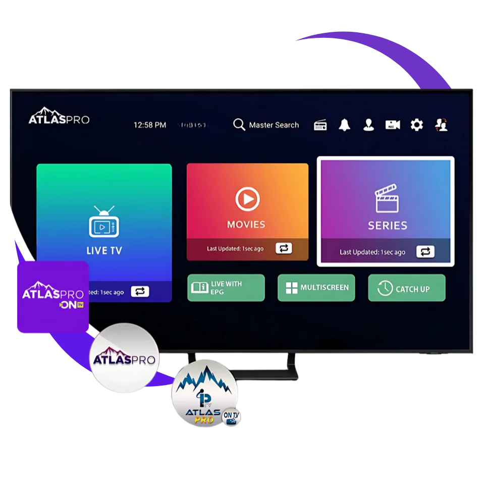 Atlas Pro ONTV Application sur télévision