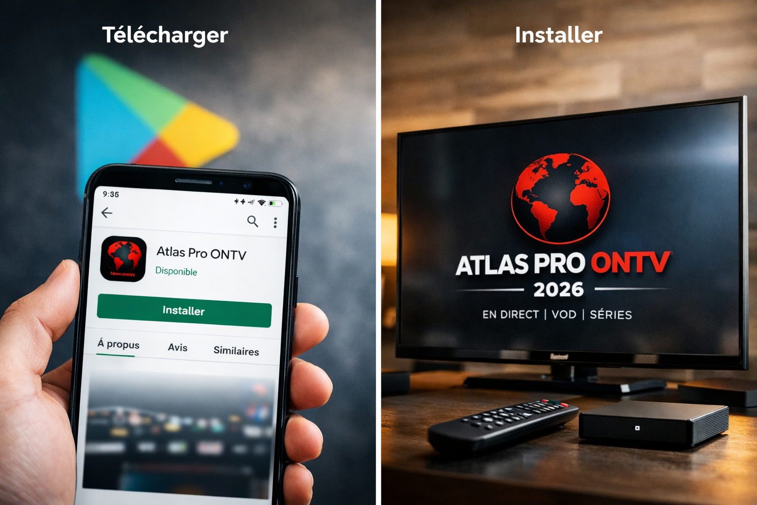 Comment installer Atlas Pro ONTV sur Android, Android TV et Firestick ?